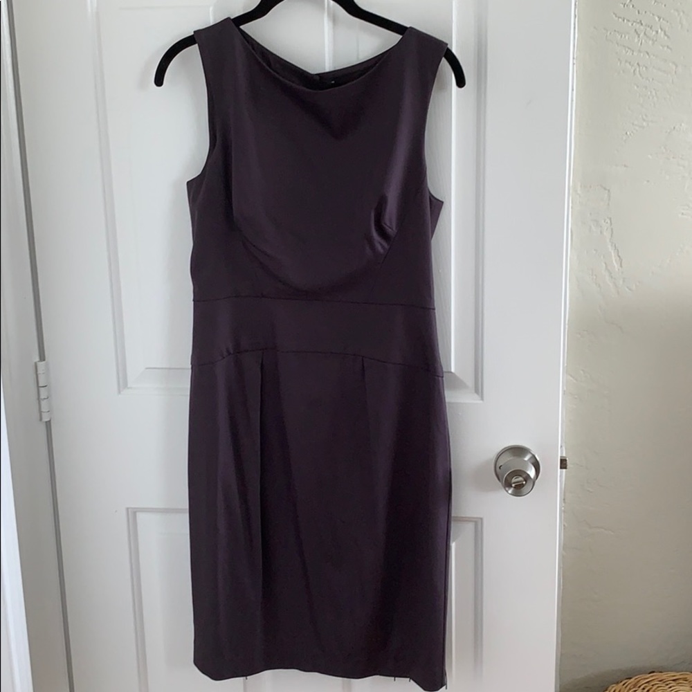 Fringe back dress